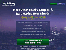 Tablet Screenshot of couplehang.com